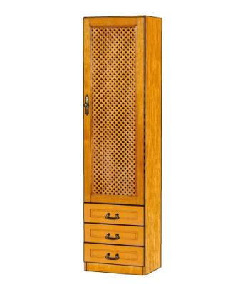 Шкаф Орион 1ГР (глубокий). Фото №2