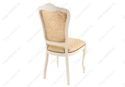 Стул деревянный Руджеро патина золото / бежевый комби фото Стул деревянный Руджеро патина золото / бежевый комби. Фото №4