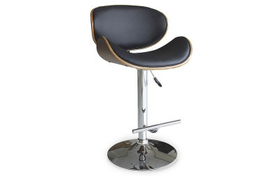 Стул барный JY1076 черный/хром. Фото №4