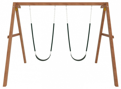 Качели детские Р911-27, коричневый фото Качели детские Р911-27, коричневый. Фото №4
