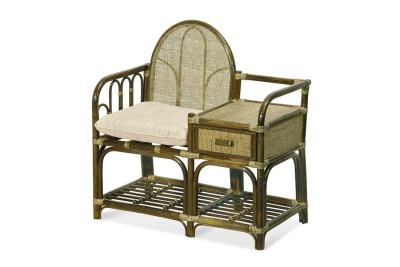 Столик Натур Мебель 13/02 под телефон с креслом. Фото