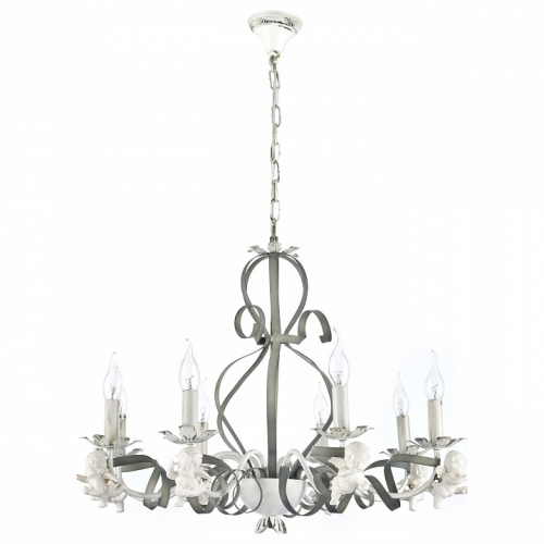 Подвесная люстра Arti Lampadari Surano Surano E 1.1.8 S. Фото №2