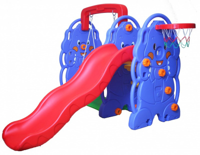 Комлекс игровой Слоник ZK009-1, красный, синий. Фото