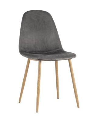 Стул Валенсия велюр серый. Фото №2